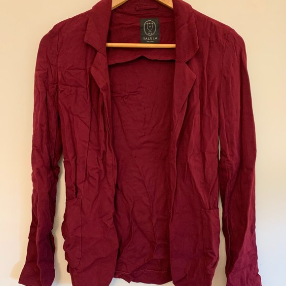 Aritzia red blazer - Picture 2 of 4